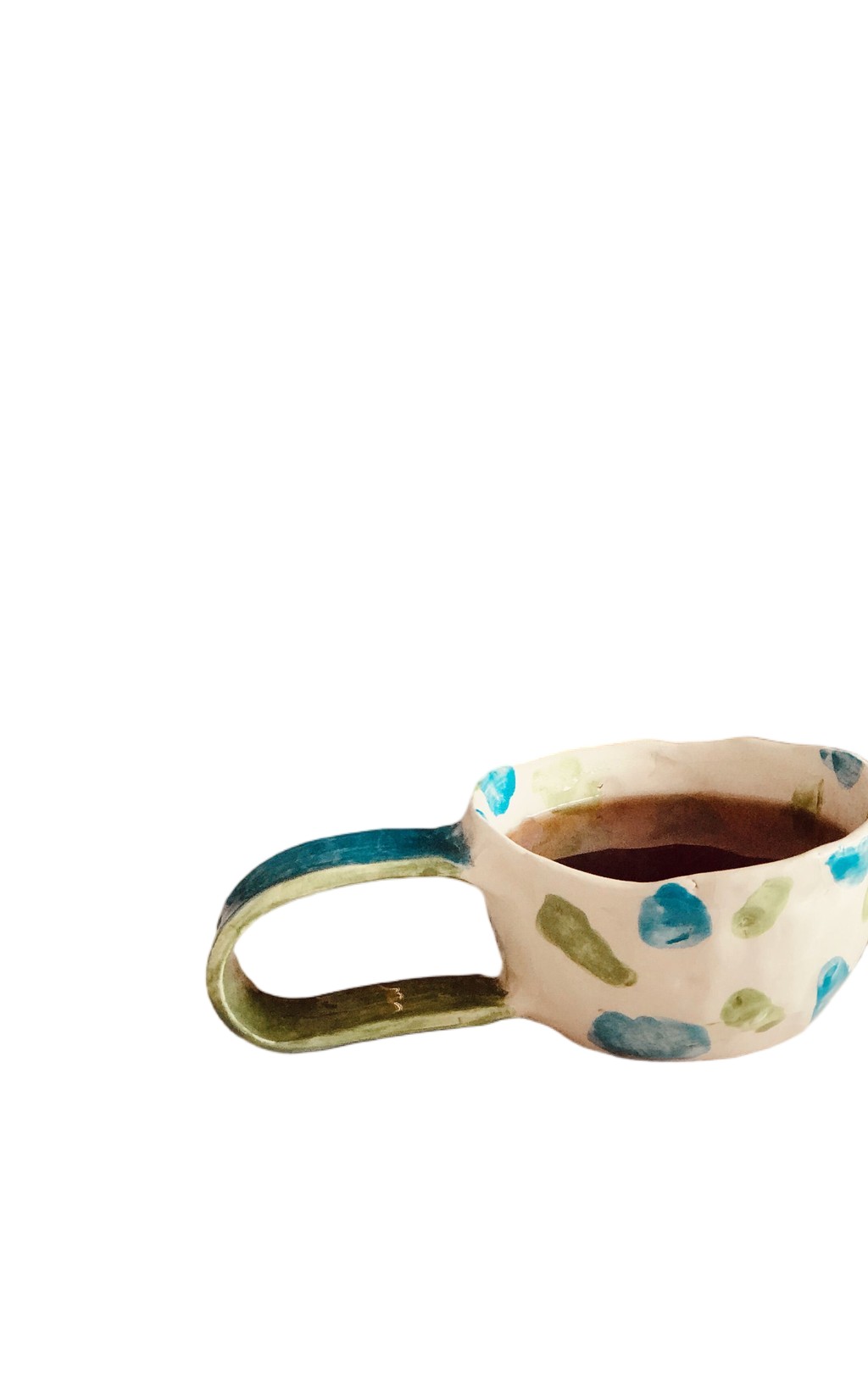 Same mug cut out on a clean white background by Product Studio